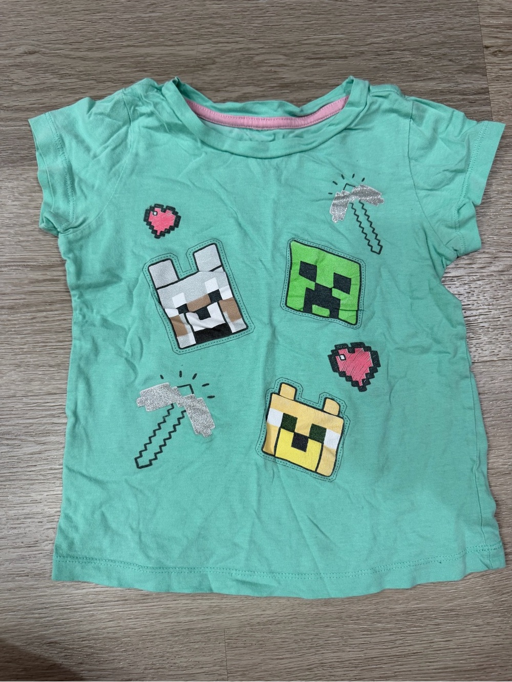 Kids Graphic Tee Minecraft Tee
